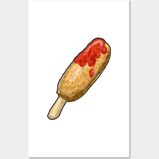 Saucy Hot Dog Posters and Art